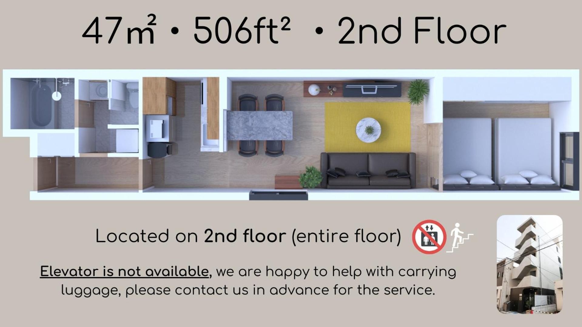 Seirai Asakusa Vacation - 3 Minutes From Station Appartement *